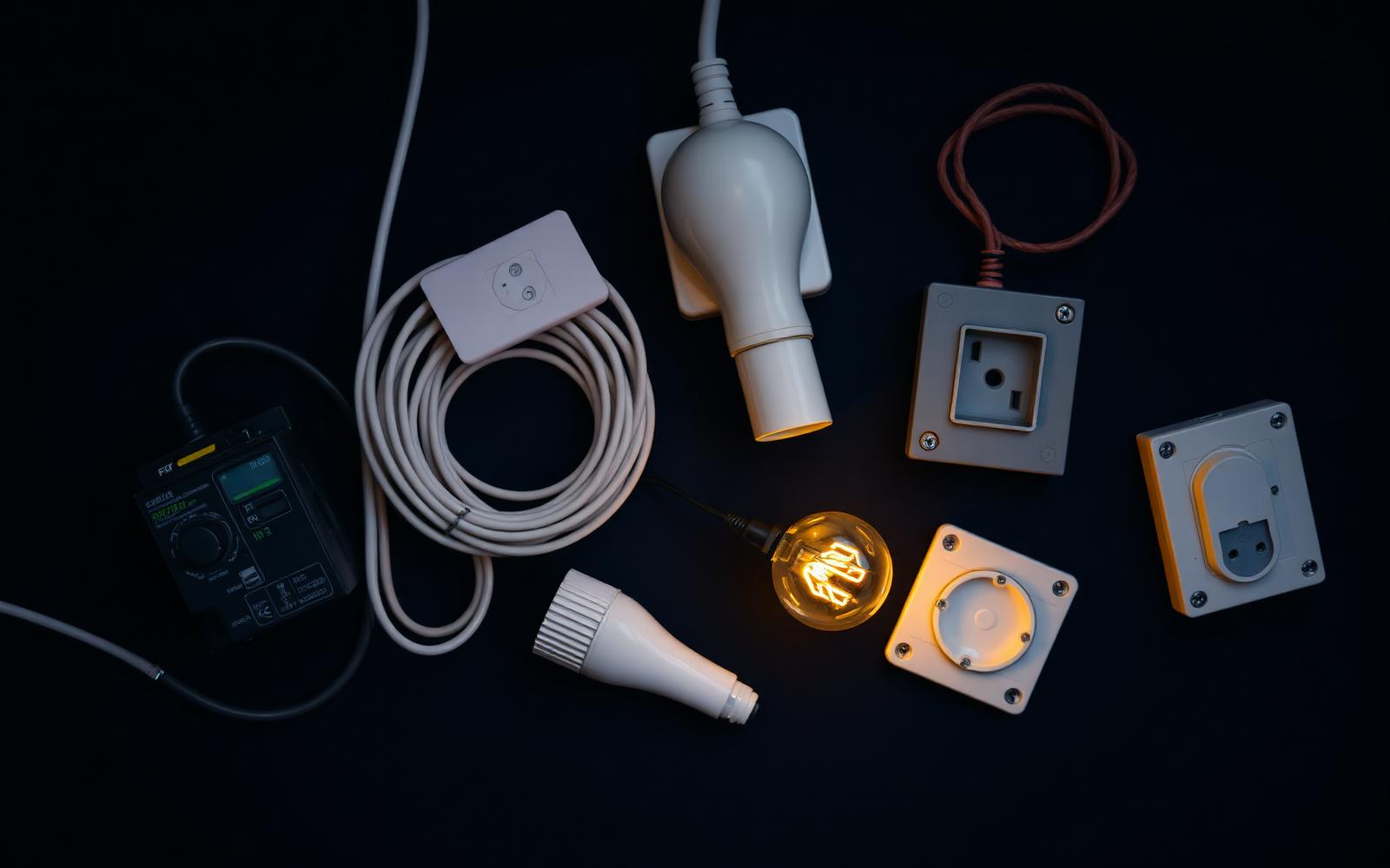 Materiais elétricos Miracle: disjuntores, fios, tomadas e iluminação
